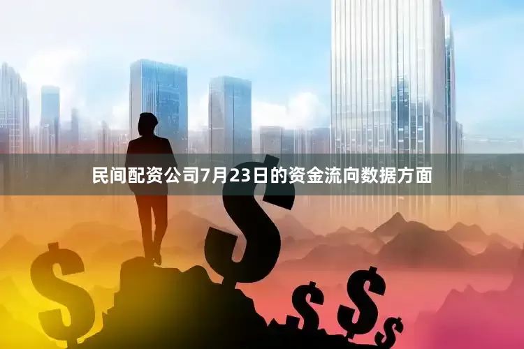 民间配资公司7月23日的资金流向数据方面
